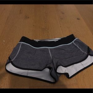 Super cute grey Lululemon speed shorts